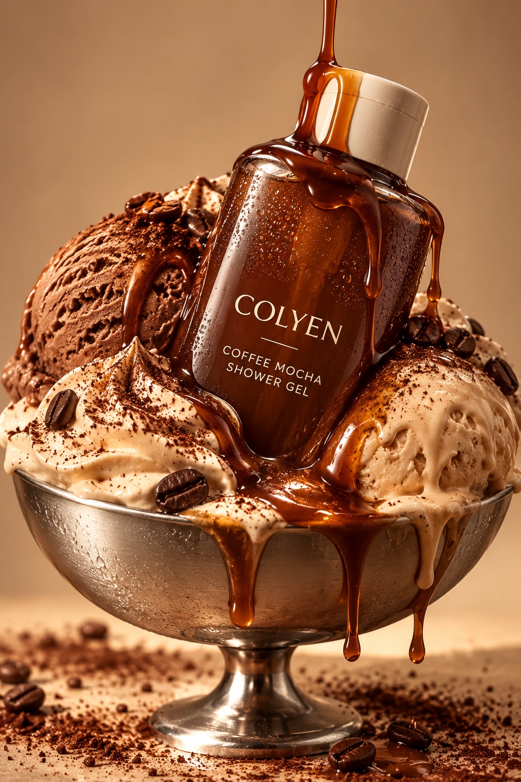 Colyen Coffee Mocha duş jeli, kahve kreması ve eriyen gelato deneyimi